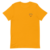 Polyamory Heart T-Shirt: Embroidered Pride Tee